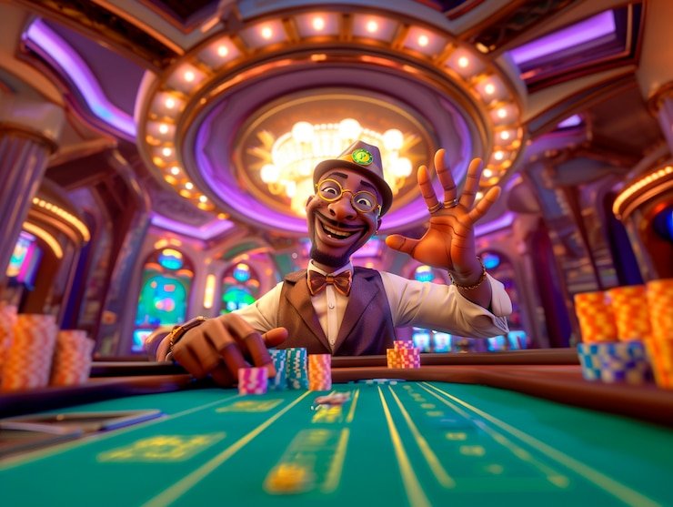 Antarmuka aplikasi mobile partaisbo menampilkan meja live-dealer dan menu sportsbook
